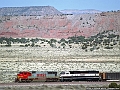 BNSF 8258 at Red Rocks in March 1999